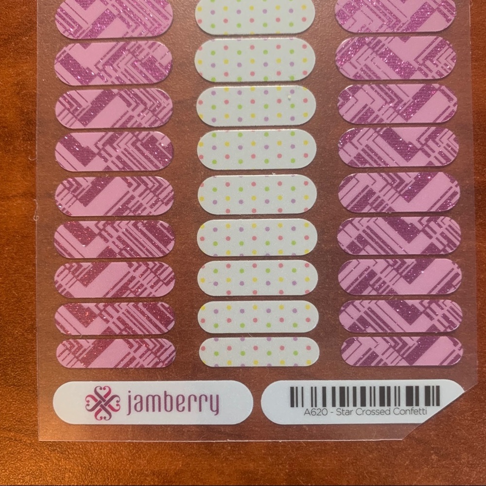 B3G1 Jamberry Star Crossed Confetti JUNIORS
